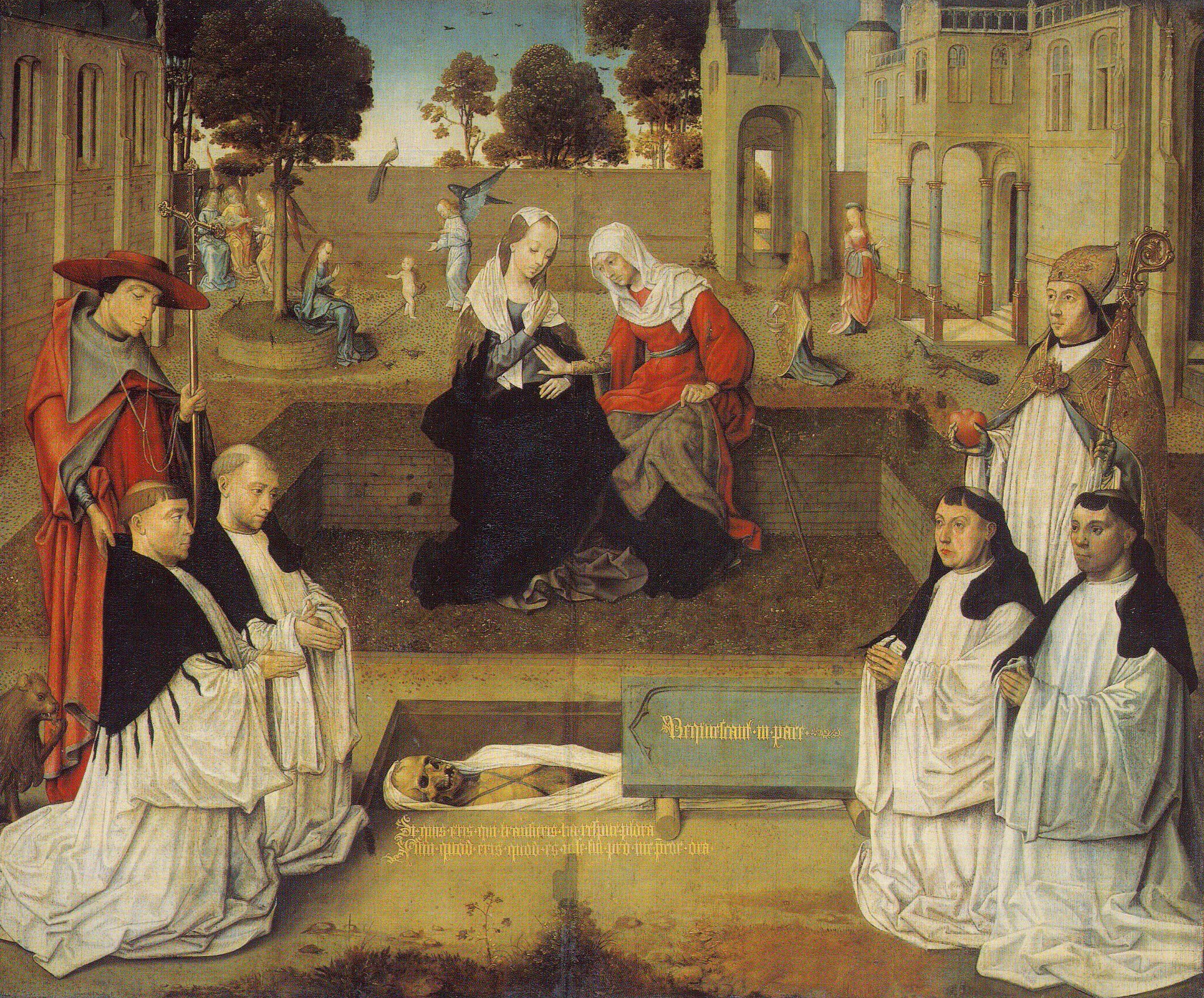 schilderij klooster sion